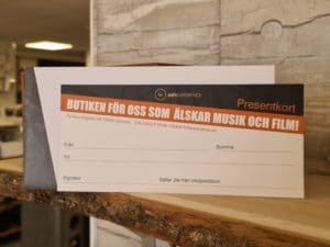 Presentkort på HiFi Experience PRESENTKORT PÅ HIFI