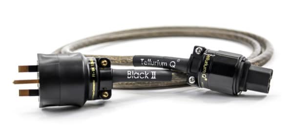 Tellurium Q Black II Power Nätkablar Terminerade