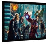 Euroscreen Frame Vision FlexWhite 2.35
