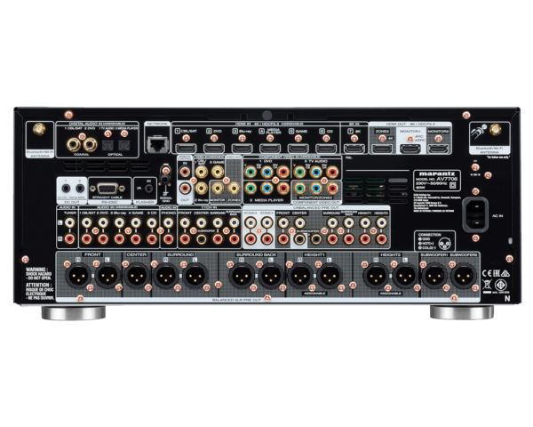 Marantz AV7706 Hemmabioförsteg - Bild 3