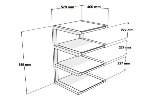 Norstone Esse Hifi Oak & Walnut - Bild 3