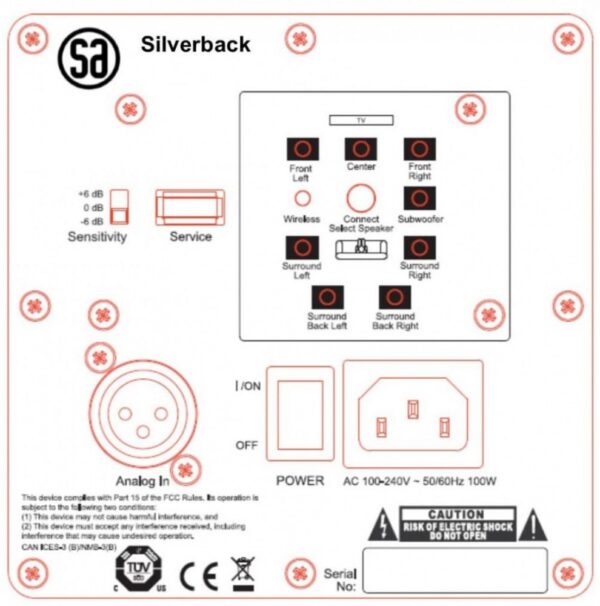 System Audio Legend 40.2 Silverback Golvhögtalare