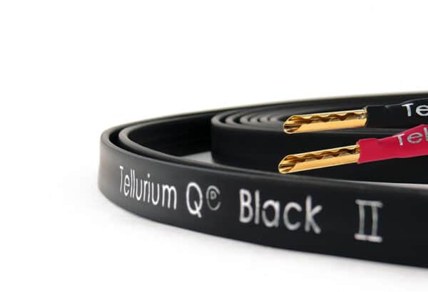 Tellurium Q Black II Högtalarkabel Högtalarkablar Terminerade