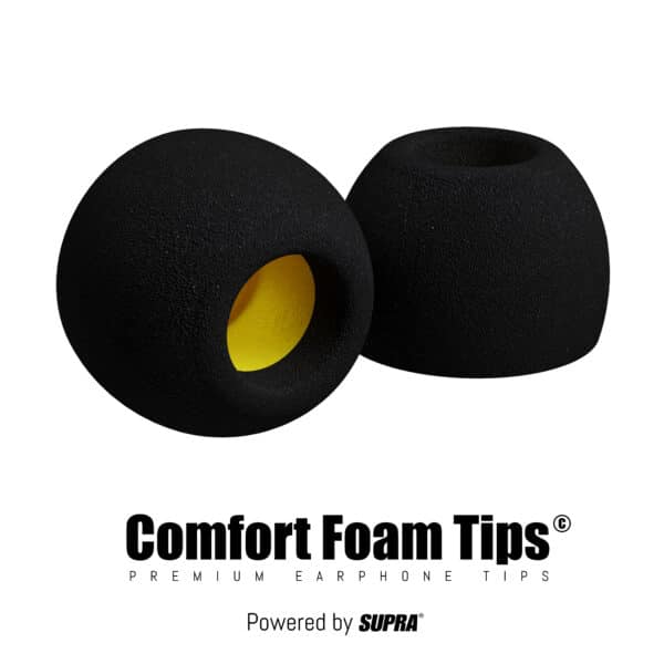 Supra Comfort Foam Tips Trådlösa hörlurar