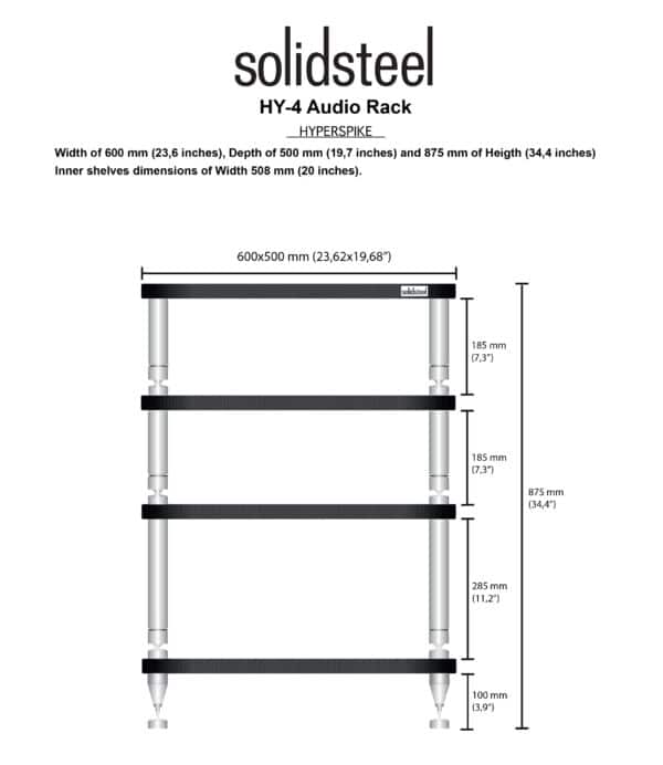 Solidsteel HY-4 Stereobänkar