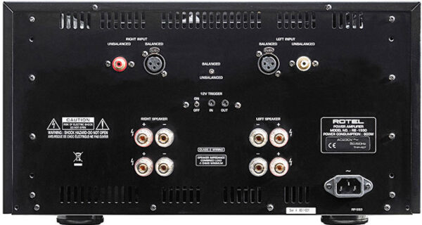 Rotel RB-1590 Slutsteg 2-Kanals/Monoblock