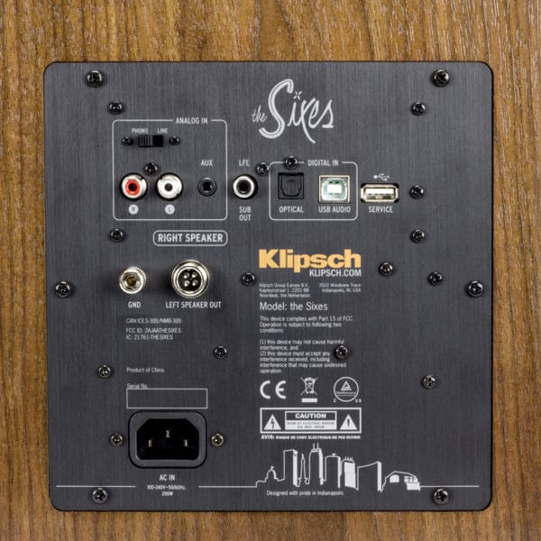 Klipsch The Sixes Aktiva högtalare Aktiva Bluetoothhögtalare