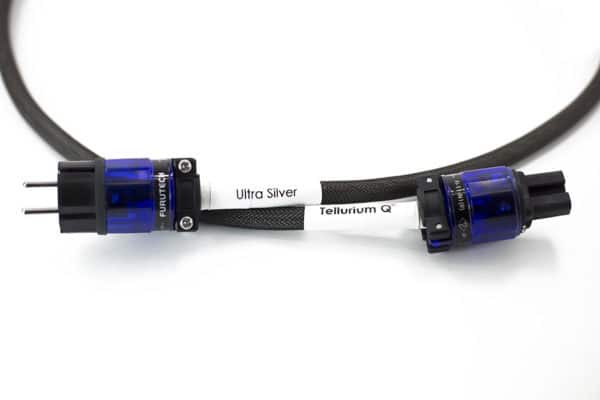 Tellurium Q Ultra Silver Power Nätkablar Terminerade