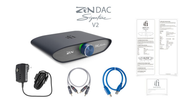iFi Audio Zen DAC V2 Signature DAC / Försteg Försteg 2-Kanal