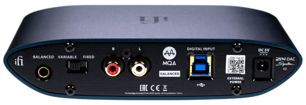 iFi Audio Zen DAC V2 Signature DAC / Försteg Försteg 2-Kanal