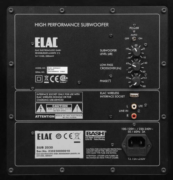 Elac SUB 2030 Subwoofer Subwoofers