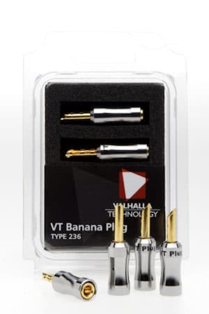 Valhalla technnology VT banana plug type 236 Högtalarkontakter