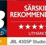 JBL 4305P Powered Studio Monitor Aktiva högtalare - Rekommenderad i Ljud & Bild
