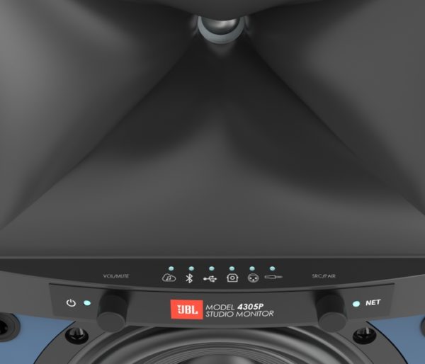 JBL 4305P Powered Studio Monitor Aktiva högtalare Aktiva Bluetoothhögtalare