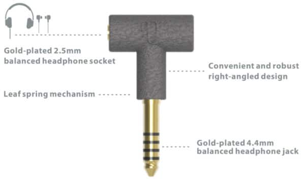iFi Audio Headphone Adapter 4,4mm to 2,5mm - Bild 2