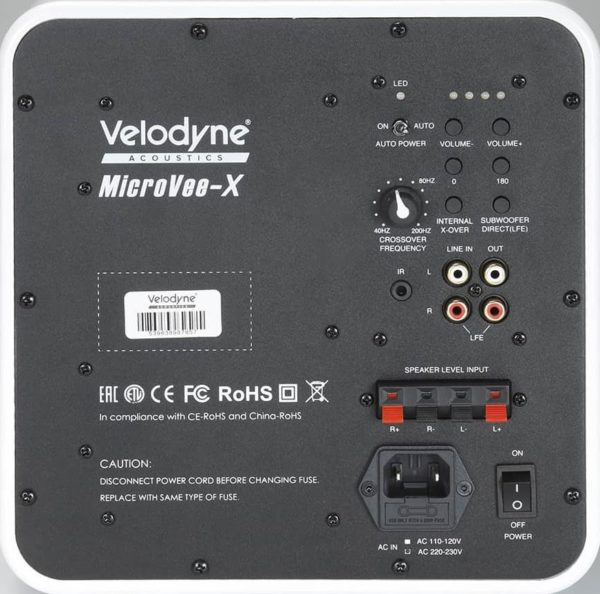 Velodyne MicroVee X MKII Subwoofers