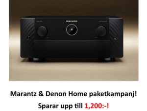 Marantz & Denon Home paketkampanj! HiFi Erbjudande