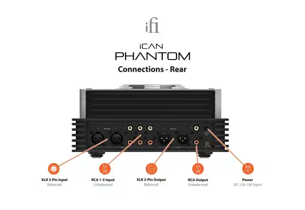 iFi Audio iCAN Phantom Försteg 2-Kanal