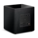 Subwoofer KEF Kube 12 MIE in/utgångar.
