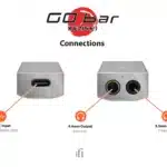 iFi Audio GO bar Kensei input och output.