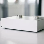 RIAA förstärkare Pro-Ject MC Step Up Box S3. Silver/vit.