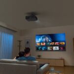 Projektor Optoma UHZ55. Laser 4K i användning.
