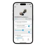 Trådlösa hörlurar in-ear Sennheiser Momentum True Wireless 4 med app
