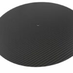 Slip mat till vinylspelare som dämpar och absorberar oönskade vibrationer.