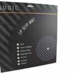 Slip mat till vinylspelare som dämpar och absorberar oönskade vibrationer.