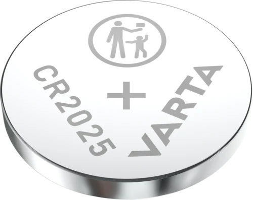 Varta Lithium Coin knappcellsbatteri CR2025, 2-pack Varta Lithium Coin knappcellsbatteri CR2025, 2-pack - Bild 2