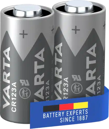 Varta Litium Cylindriskt batteri CR123A, 2-pack Varta Litium Cylindriskt batteri CR123A, 2-pack - Bild 2