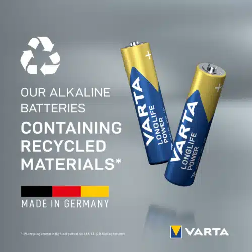 Varta Longlife Power AA-batteri, 4-pack Varta Longlife Power AA-batteri, 4-pack - Bild 2