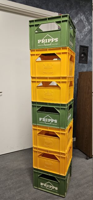 Retro Pripps backar, Lp skivor 70-tal