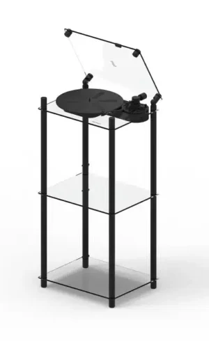 Transparent Turntable Stand