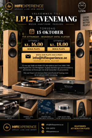 Demoevent med Linn LP12